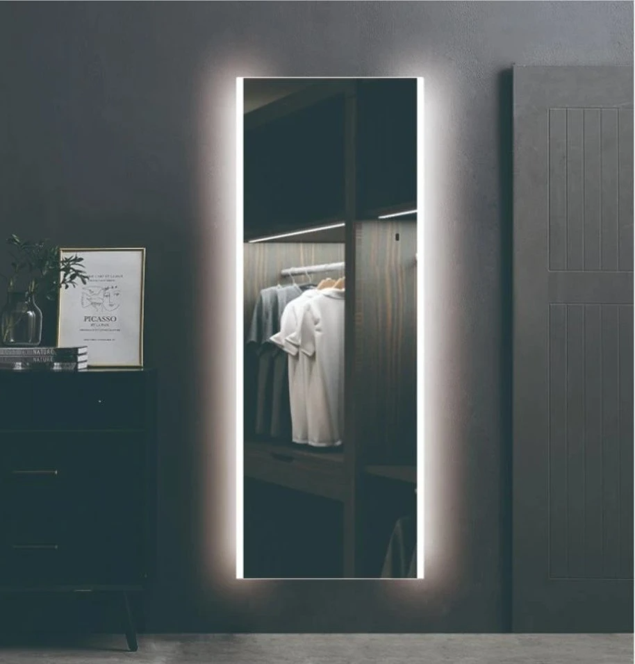 Espejo LED de cuerpo entero para vestidor con luces