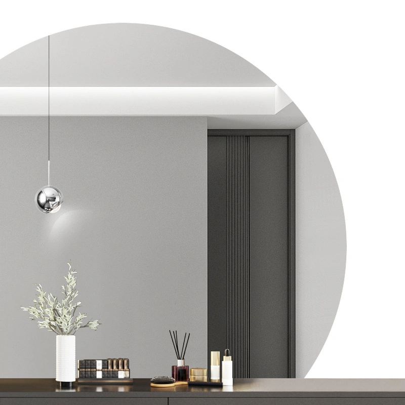 Luces LED de forma irregular Espejo de baño inteligente Inodoro Montado en la pared Espejo luminoso Mesa de maquillaje Espejo de tocador