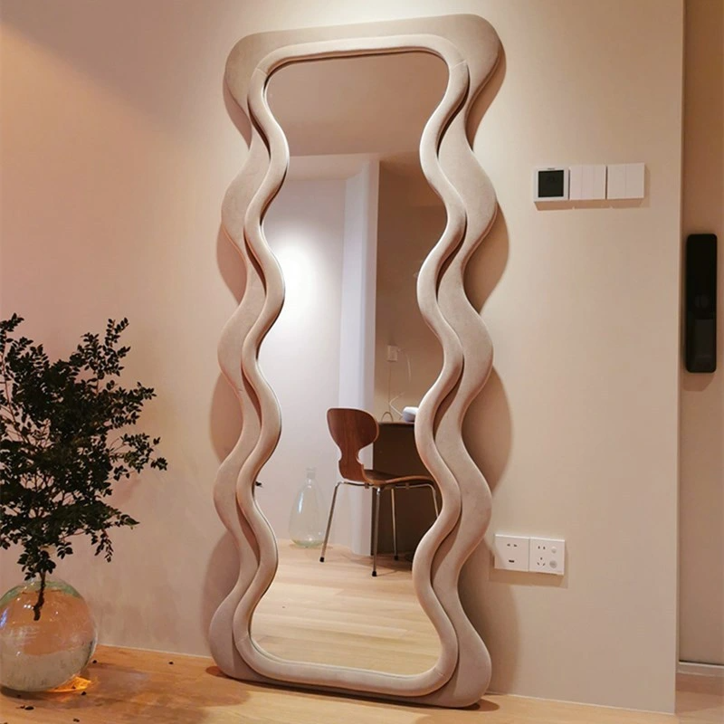 Dormitorio de hotel Longitud total Montado en la pared Luz Rectángulo inteligente Desempañador Vestir Cabello LED Salón Espejos