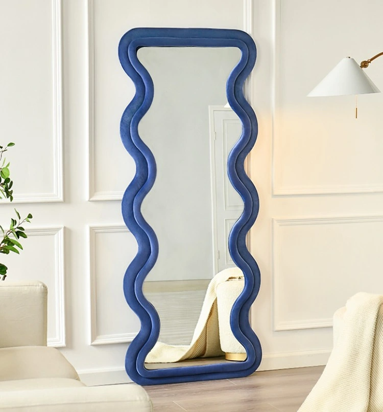 Dormitorio de hotel Longitud total Montado en la pared Luz Rectángulo inteligente Desempañador Vestir Cabello LED Salón Espejos