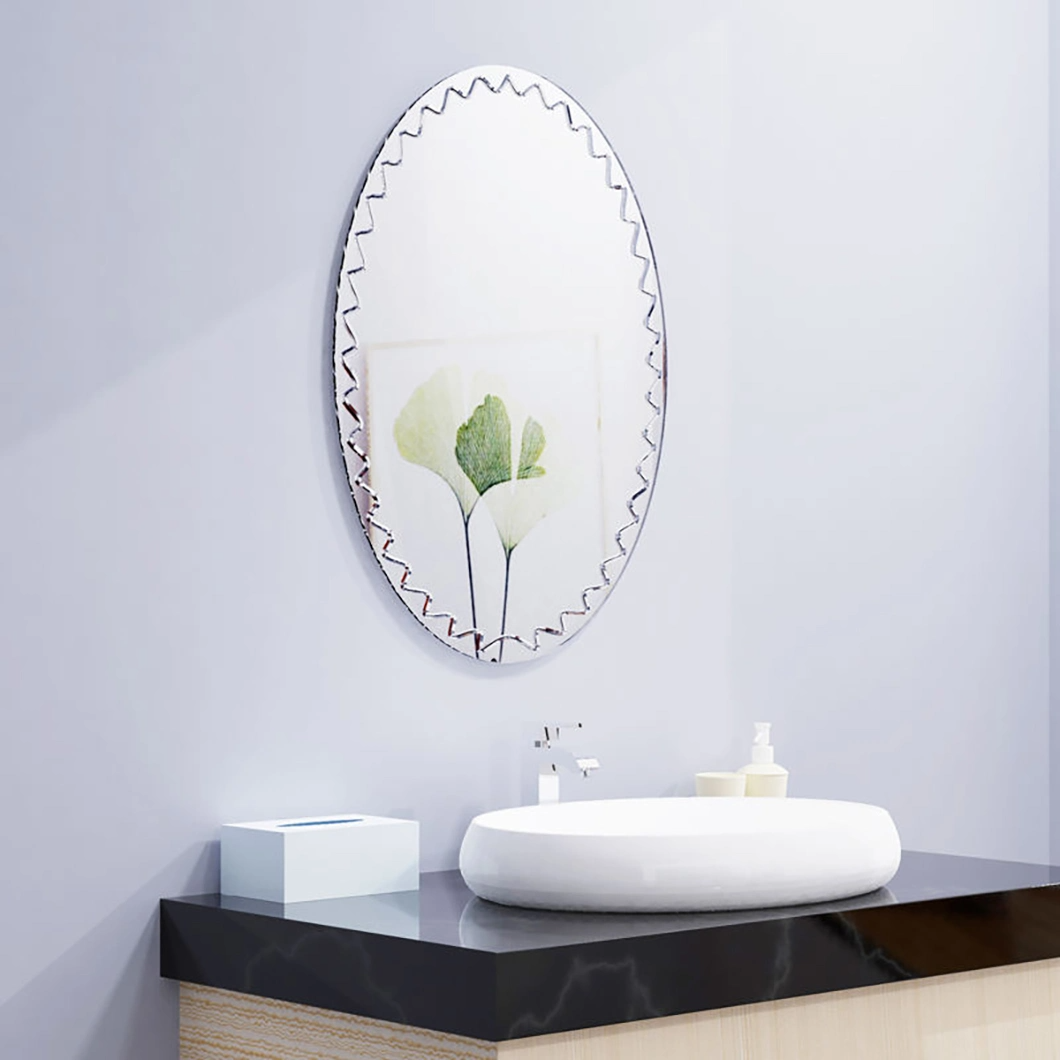 Diseño popular profesional CE TUV LED Iluminación Espejo decorativo LED Espejo de baño ovalado para habitación
