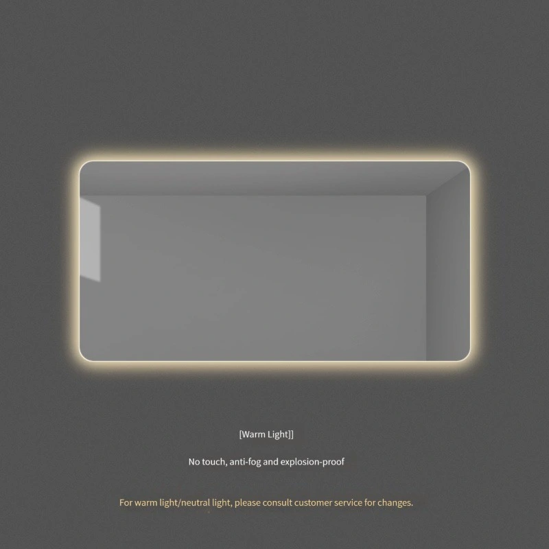 Espejo inteligente en el baño Espejo de baño de buena calidad con interruptor táctil Espejo inteligente automático